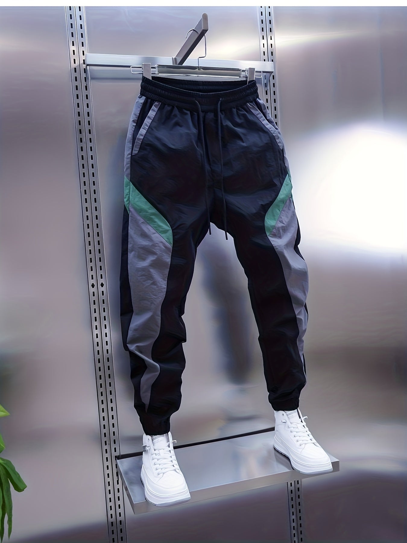 PANTALONES SKINNY COLOR BLOCK