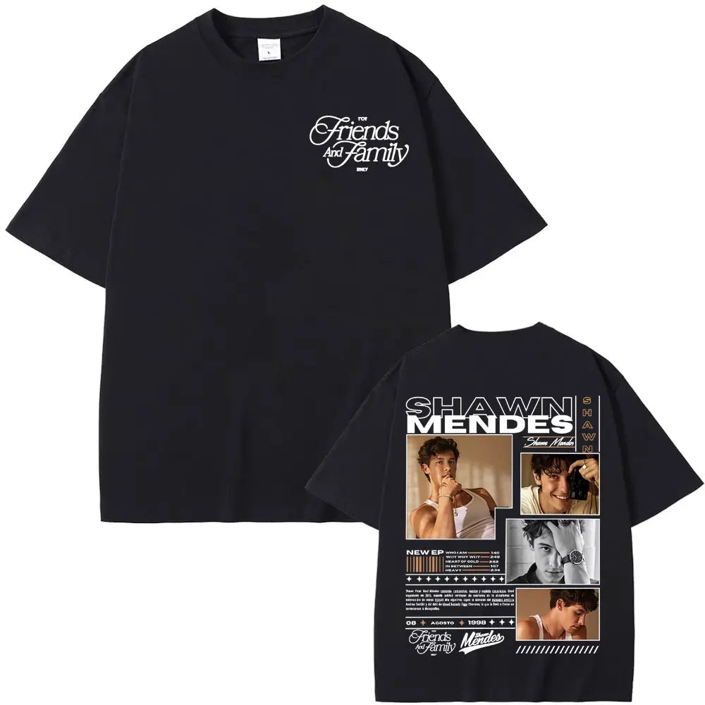 Shawn Mendes Album Tour 2025 Graphic T-Shirt