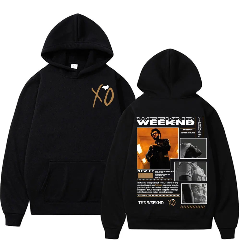 RETRO THE WEEKND AFTER HOURS ALBUM GRAPHIC HOODIE