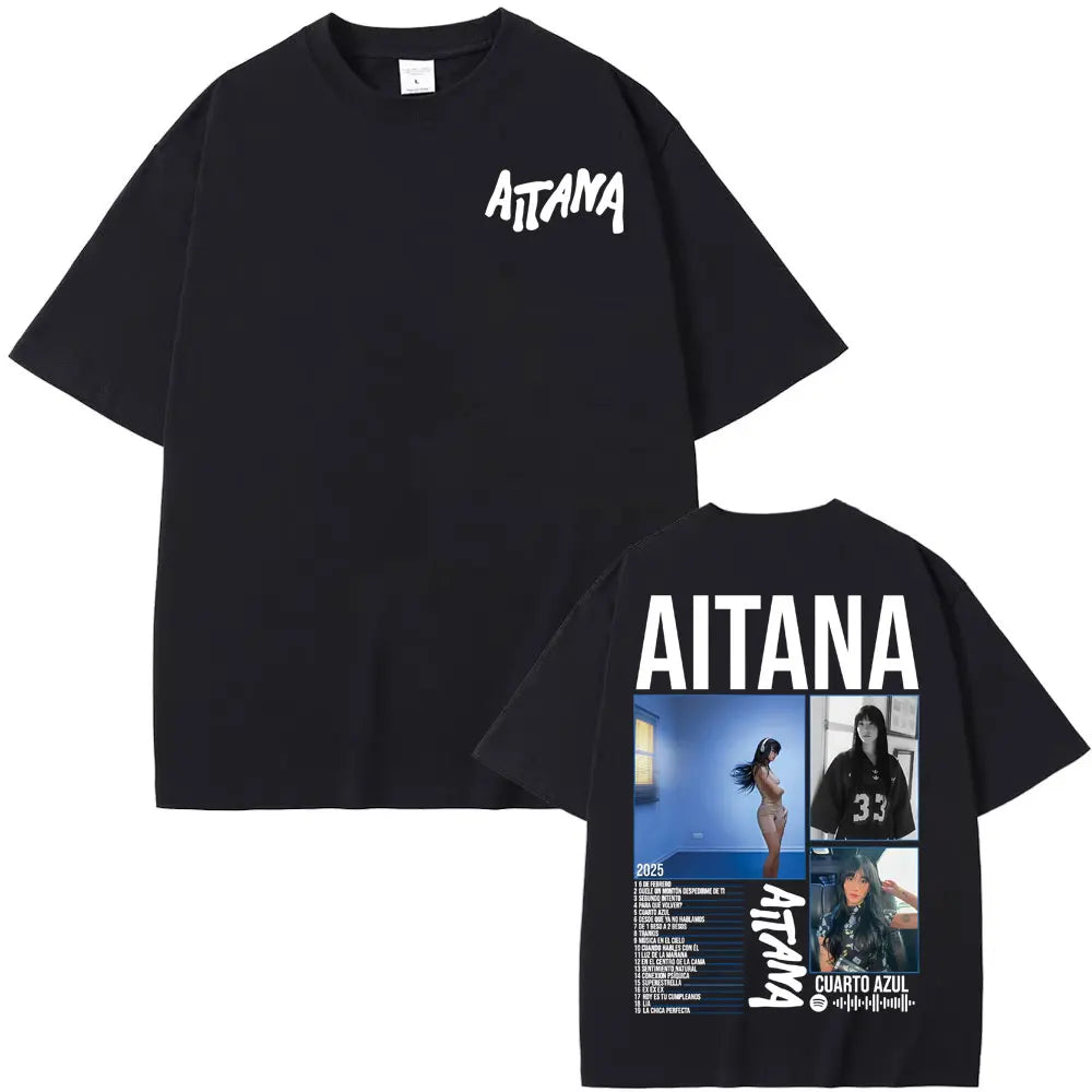 AITANA CUARTO AZUL TOUR GRAPHIC T-SHIRT