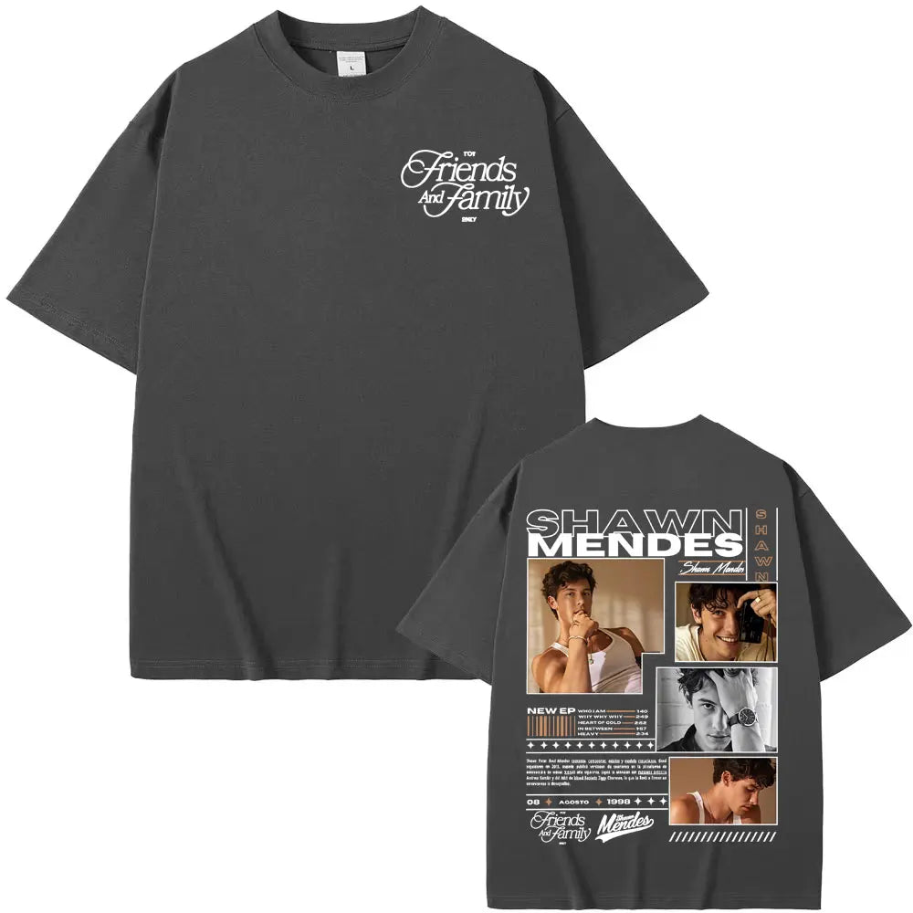 Shawn Mendes Album Tour 2025 Graphic T-Shirt