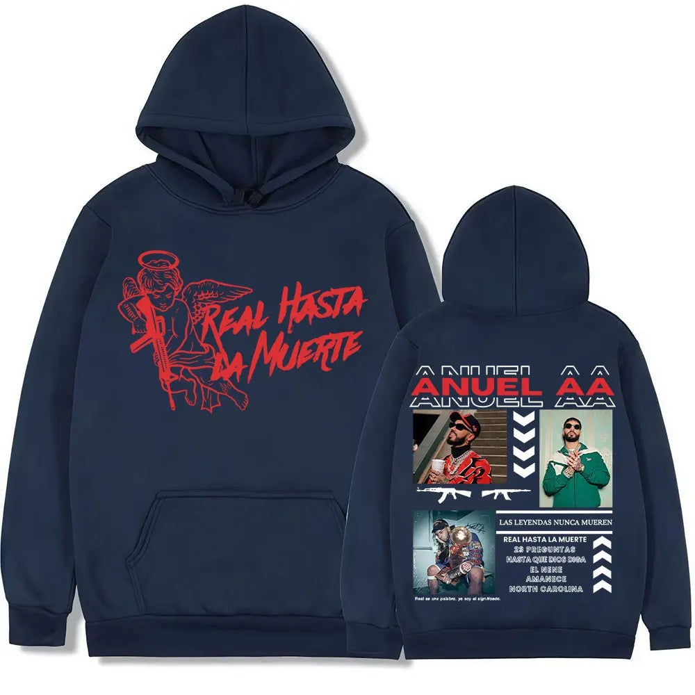 Rapper Anuel AA Real Hasta La Muerte Sweatshirts