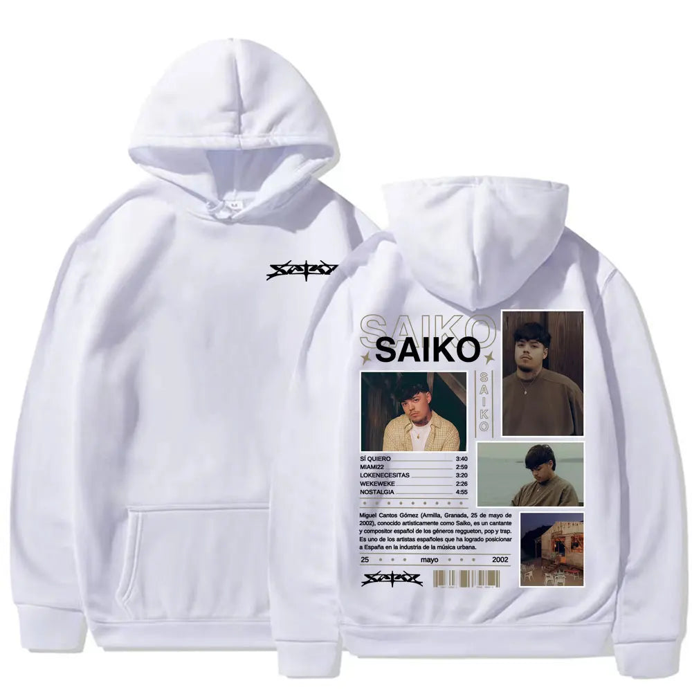 Rapper SAIKO POLARIS Album Tour 2025 Graphic Hoodies