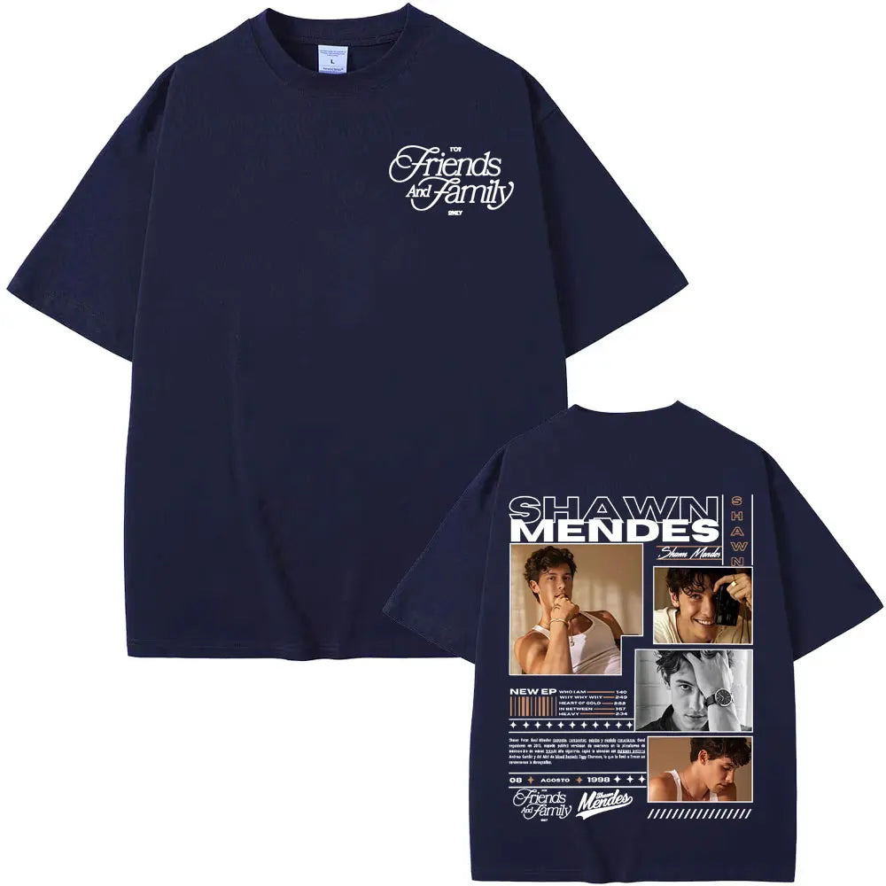 Shawn Mendes Album Tour 2025 Graphic T-Shirt