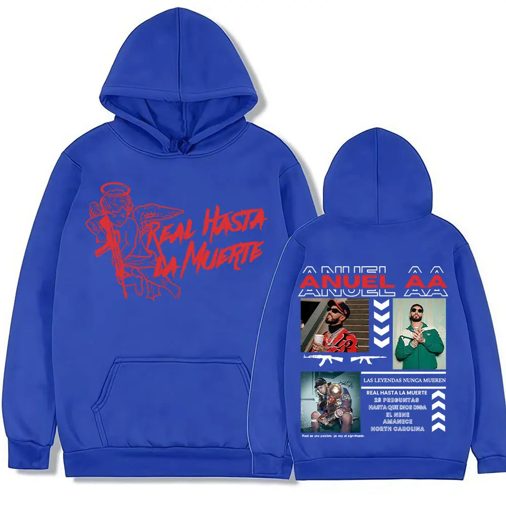 Rapper Anuel AA Real Hasta La Muerte Sweatshirts