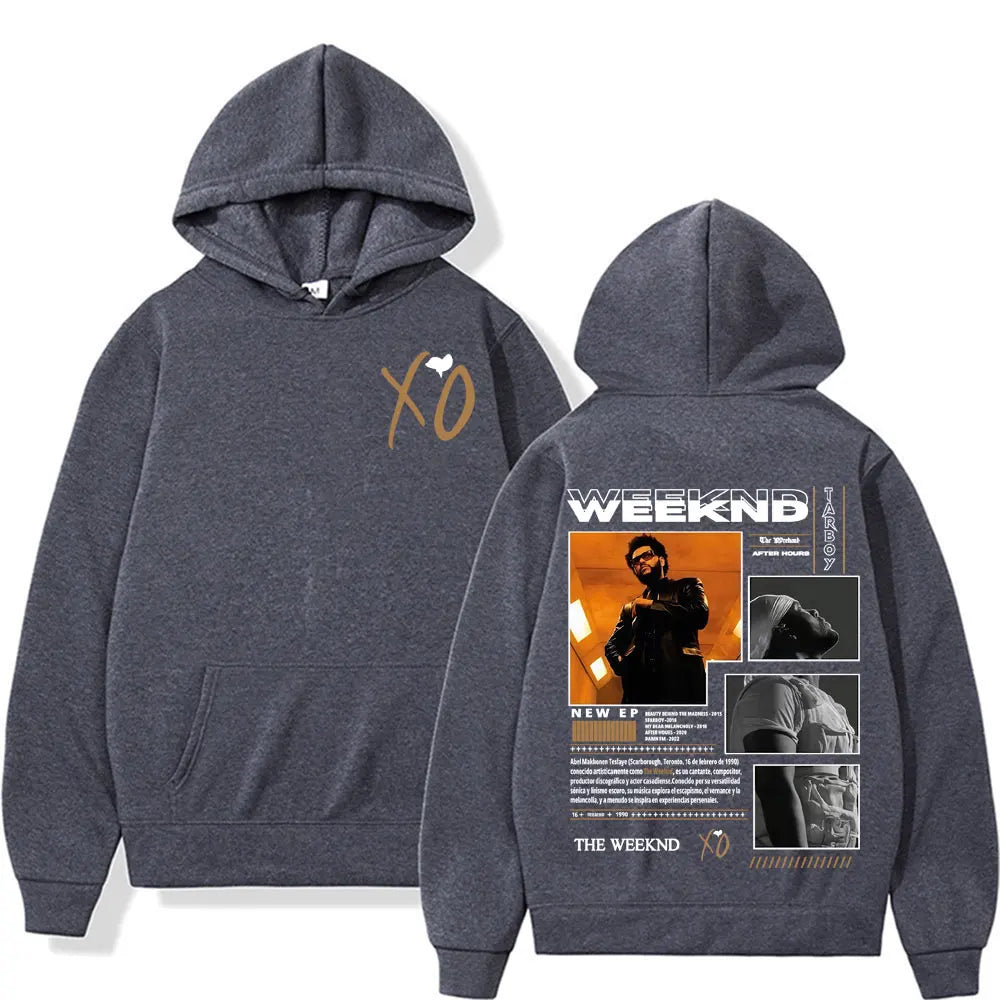 RETRO THE WEEKND AFTER HOURS ALBUM GRAPHIC HOODIE