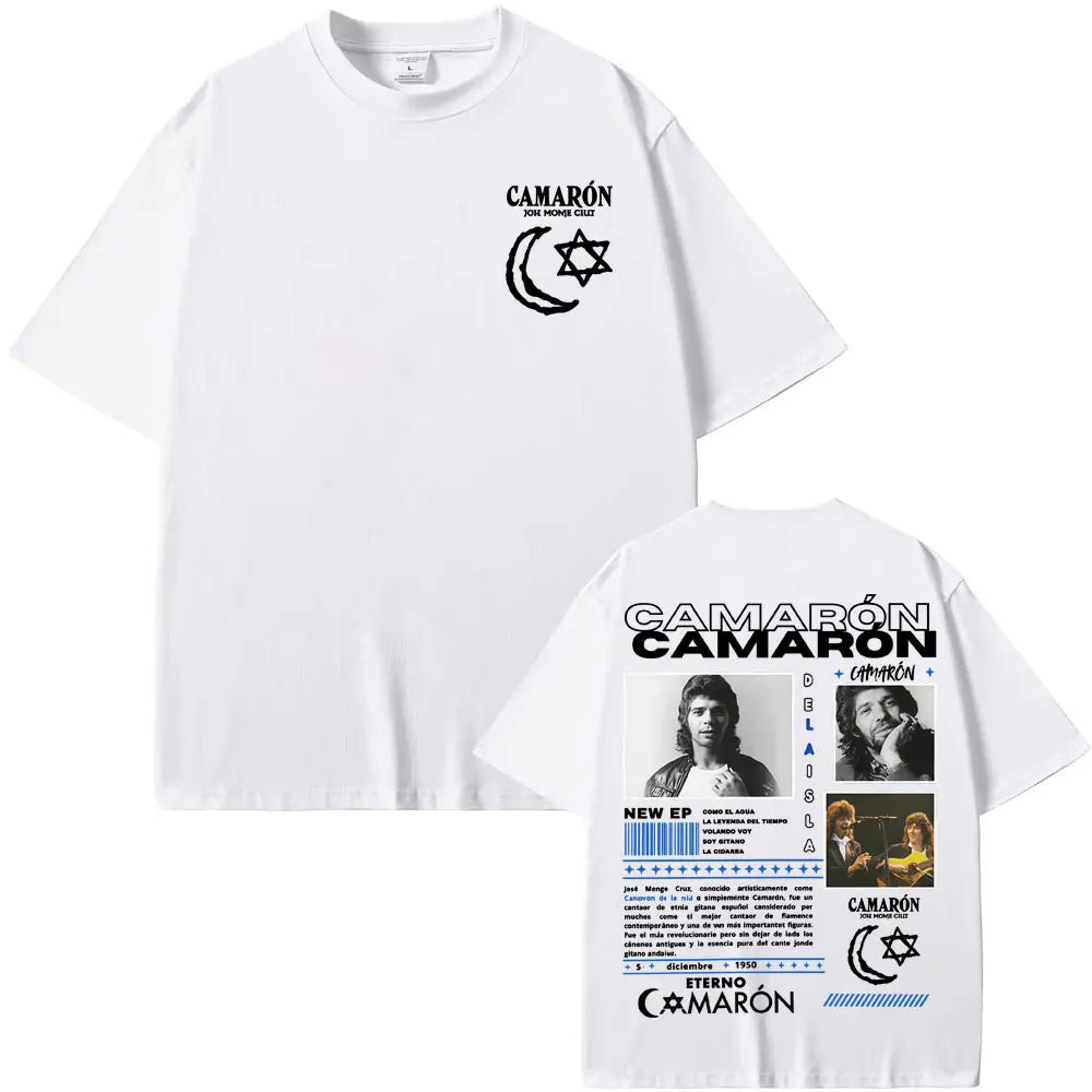 ROCK BAND CAMARÓN DE LA ISLA TOUR 2025 T-SHIRT