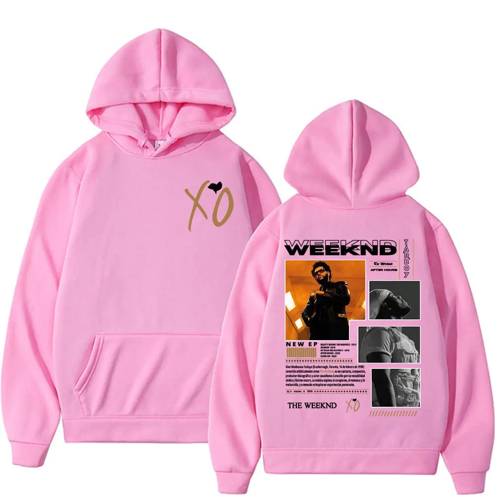 RETRO THE WEEKND AFTER HOURS ALBUM GRAPHIC HOODIE