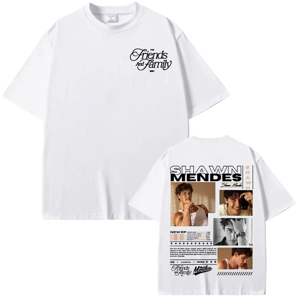 Shawn Mendes Album Tour 2025 Graphic T-Shirt