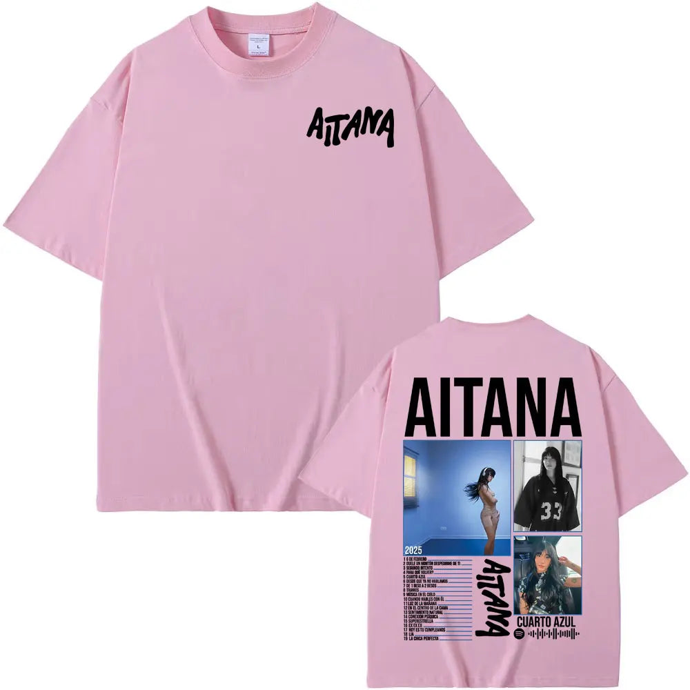 AITANA CUARTO AZUL TOUR GRAPHIC T-SHIRT