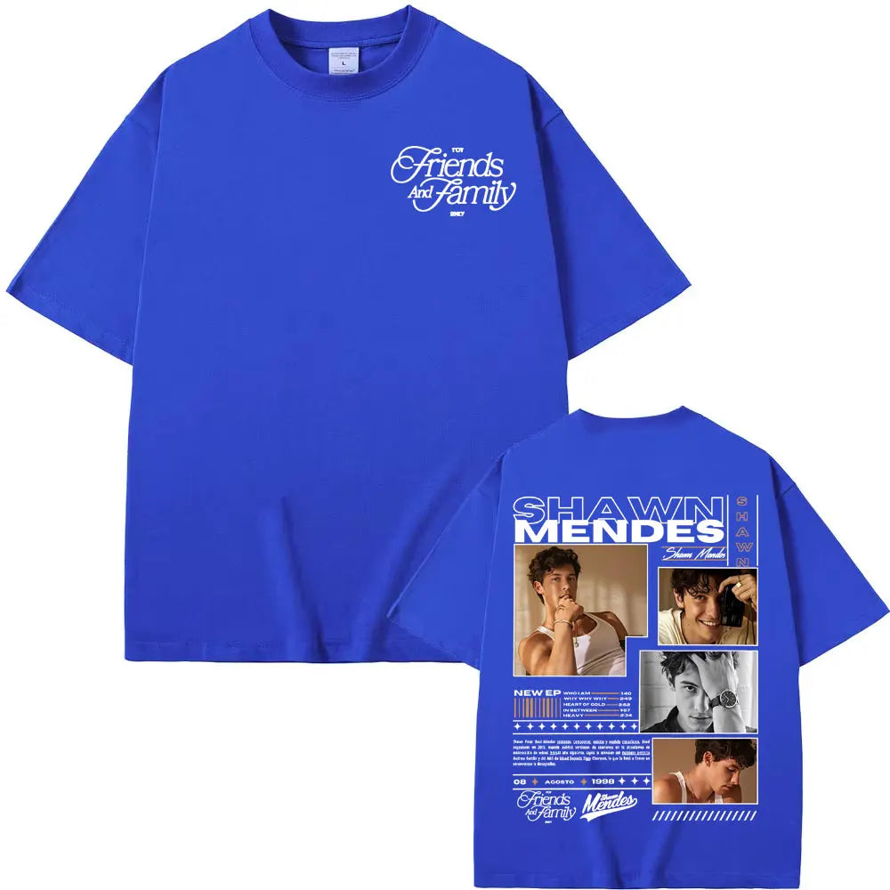 Shawn Mendes Album Tour 2025 Graphic T-Shirt