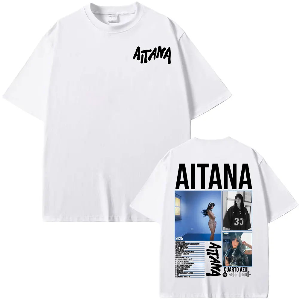 AITANA CUARTO AZUL TOUR GRAPHIC T-SHIRT
