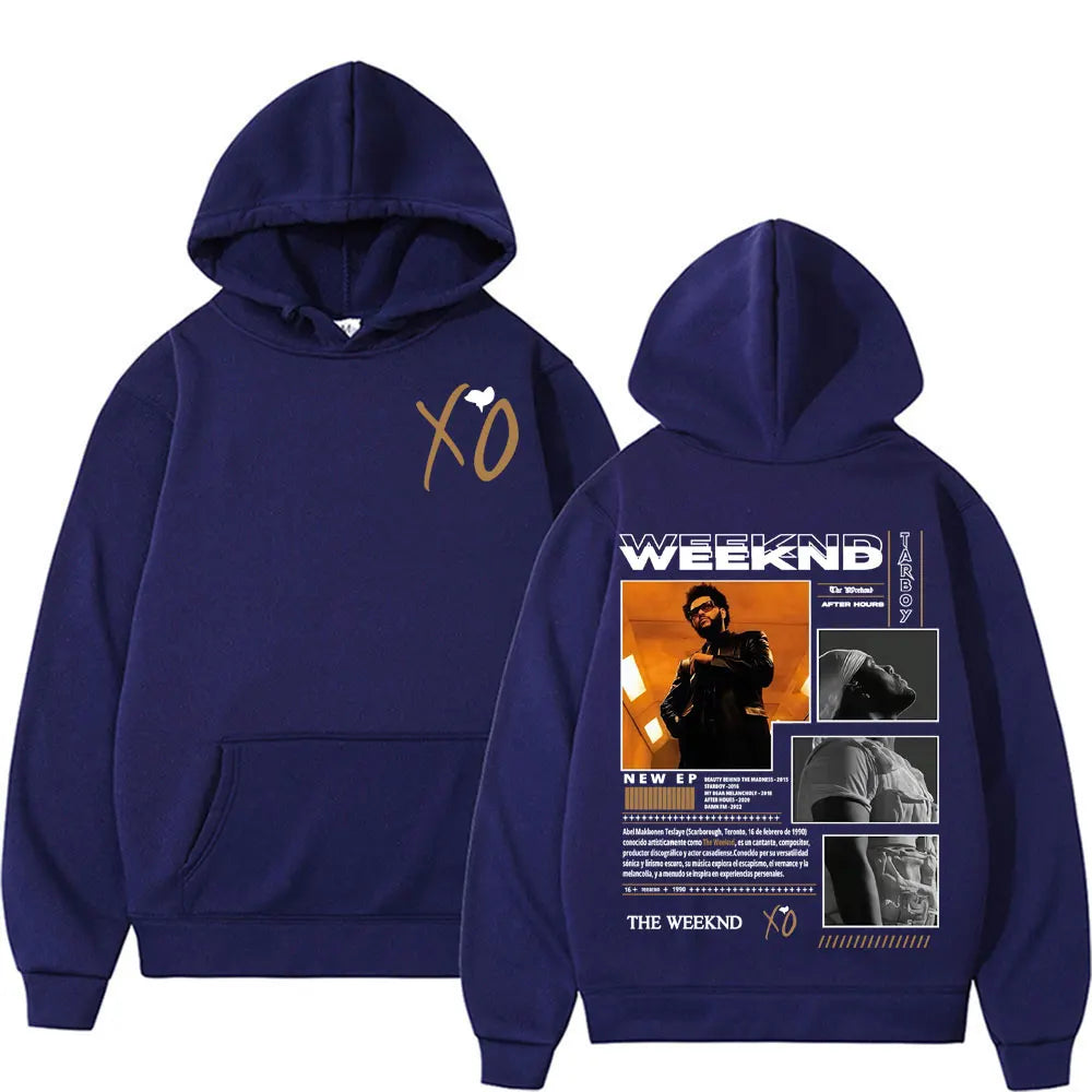 RETRO THE WEEKND AFTER HOURS ALBUM GRAPHIC HOODIE