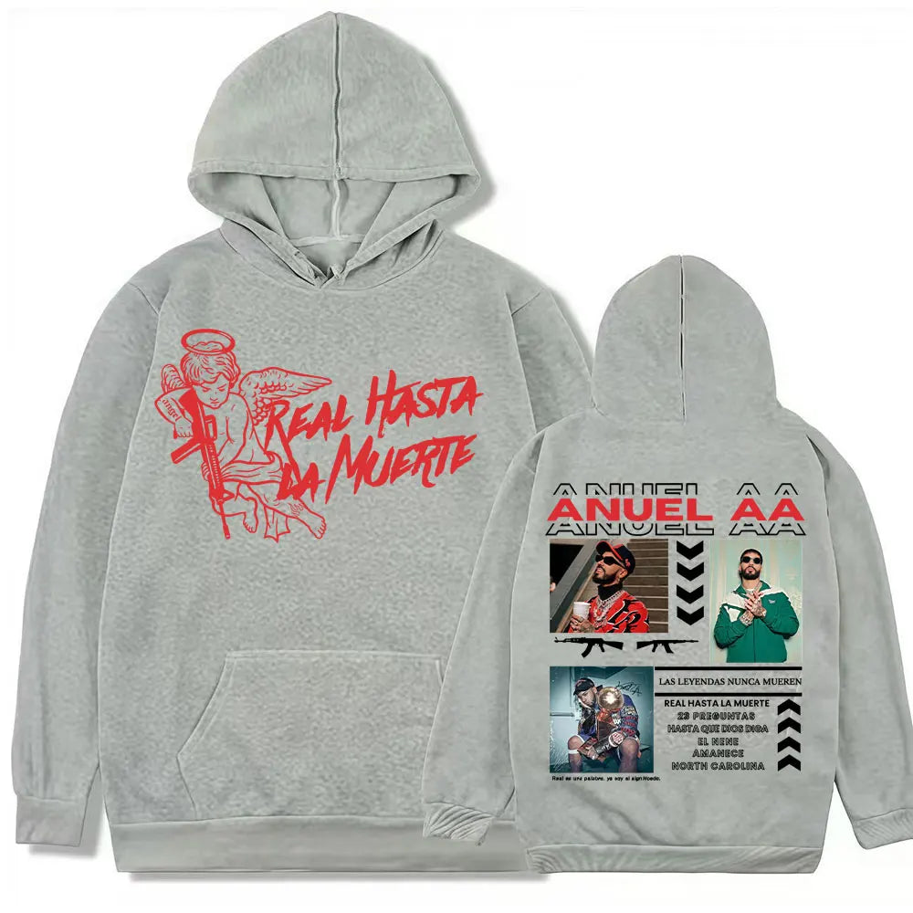 Rapper Anuel AA Real Hasta La Muerte Sweatshirts